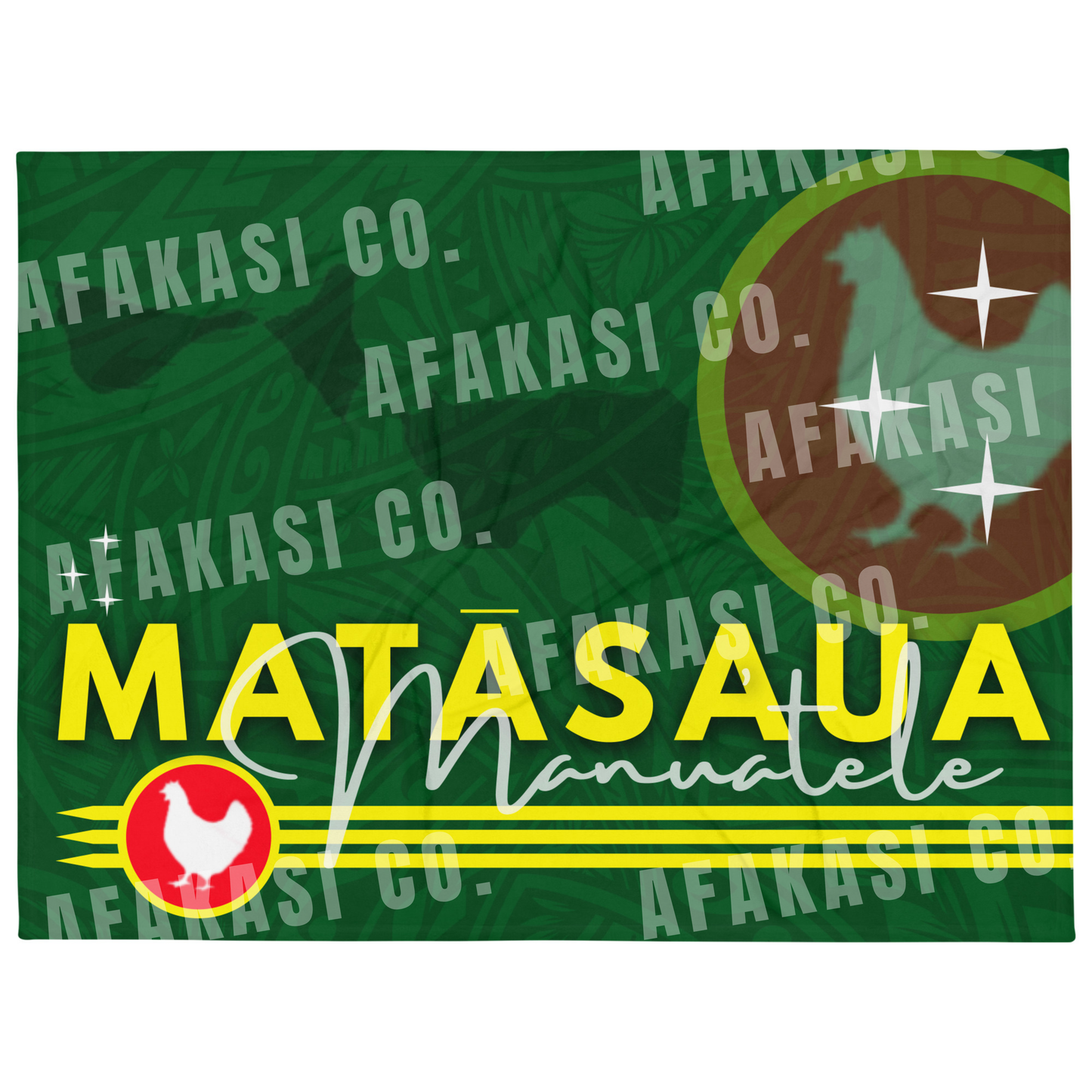 Matasaua Manu'atele Throw Blanket