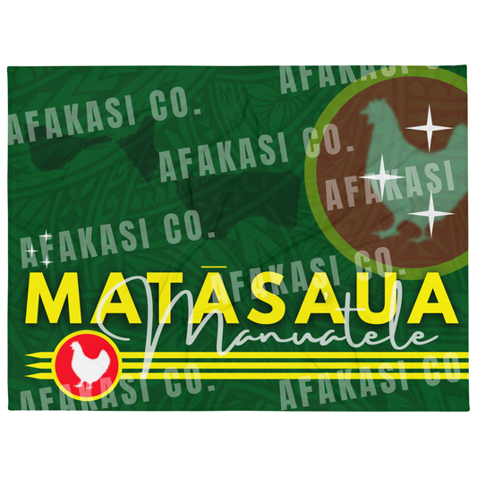 Matasaua Manu'atele Throw Blanket